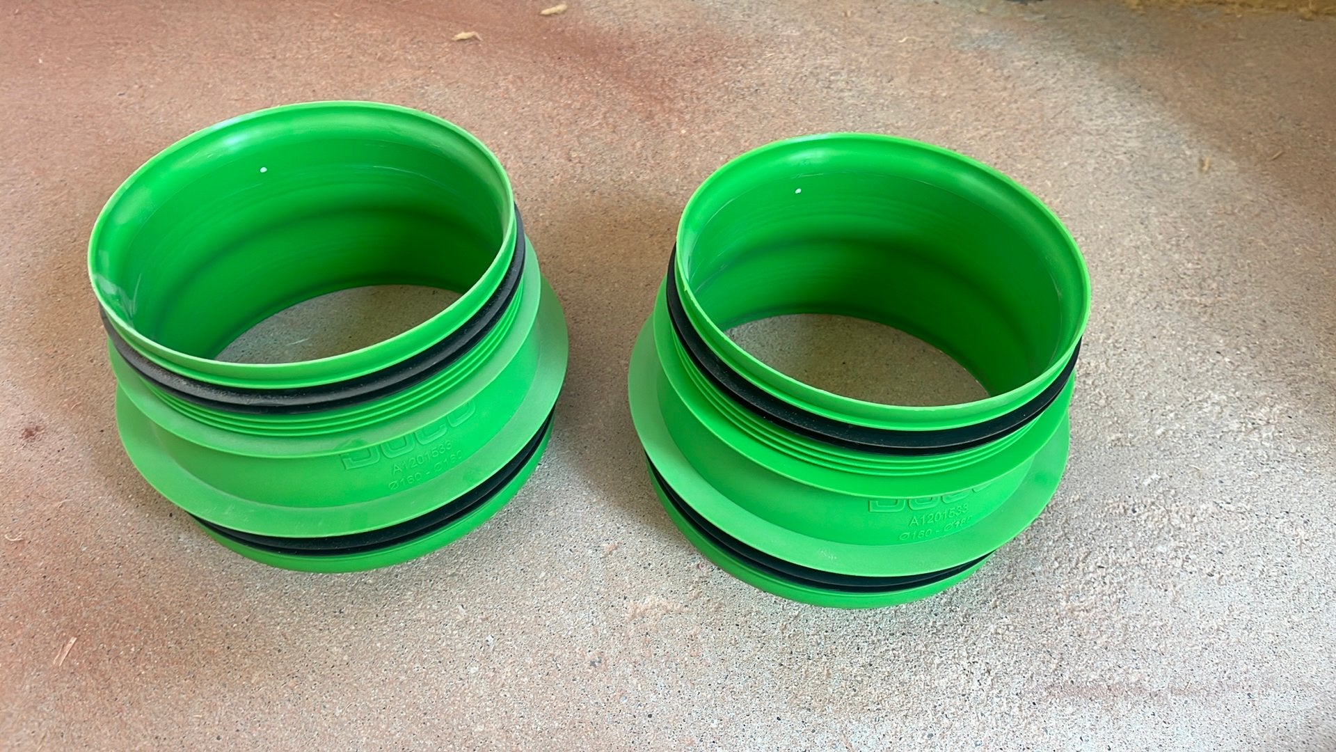 Duco verloop 160-180mm (2 stuks), Overige materialen, Overige typen, Nieuw, Ophalen of Verzenden