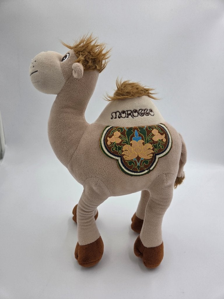 Marokko Kameel Knuffel Souvenir Camel Morocco, Ophalen of Verzenden, Zo goed als nieuw, Overige typen