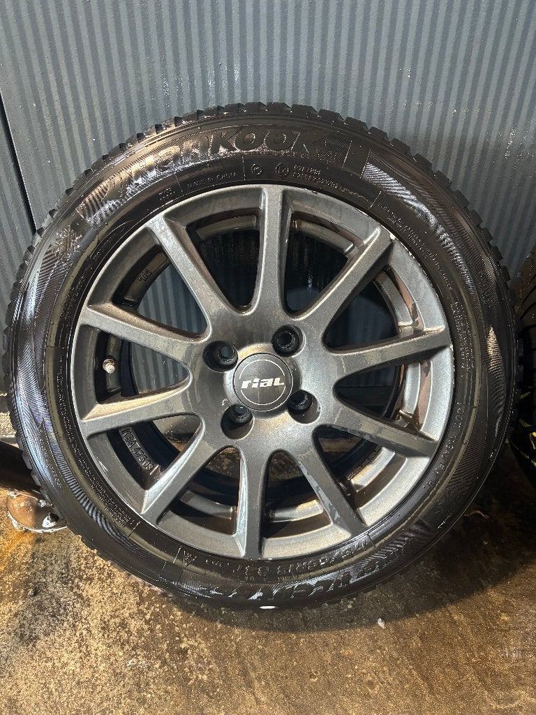 15 Inch Rial Velgen Met Hankook Banden, Ophalen, Gebruikt, 15 inch, 175 mm