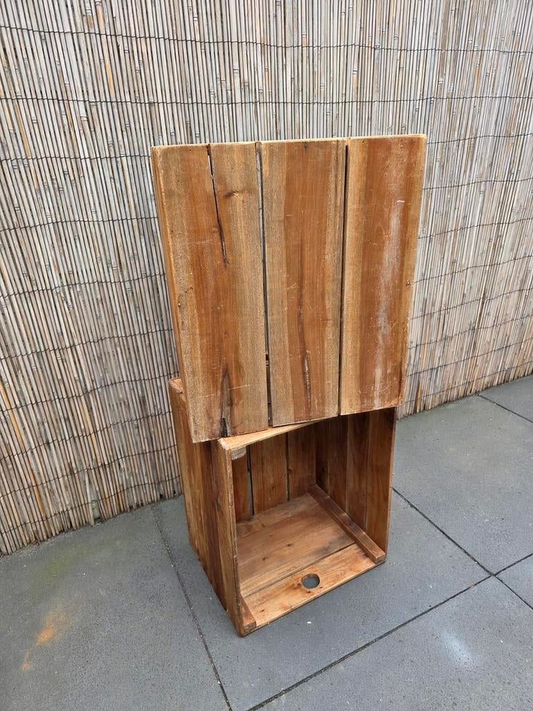 2 houten kisten van Xenos, Ophalen, Minder dan 50 cm, Gebruikt, Minder dan 50 cm