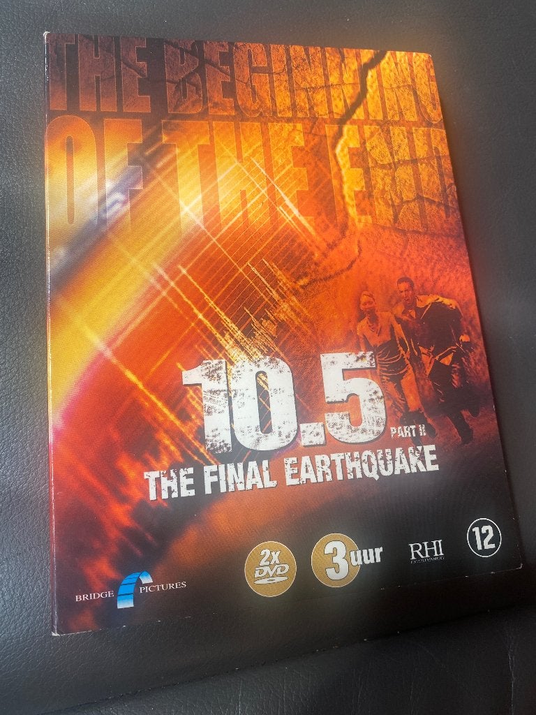 10.5 The Final Earthquake DVD - Actie/Avontuur, Nederlands, Ophalen of Verzenden, Actie en Avontuur, Vanaf 12 jaar