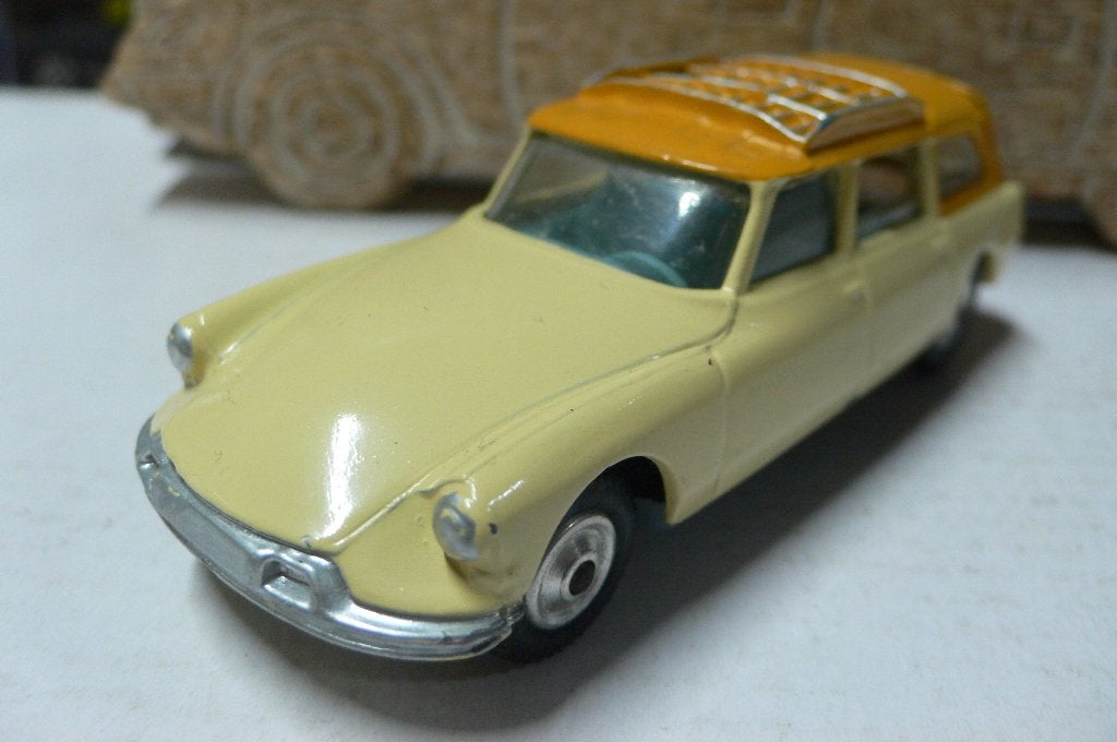 citroen ds 19 safari - corgi toys - gerestaureerd- 1/43, Verzenden, Gebruikt, Auto, Corgi