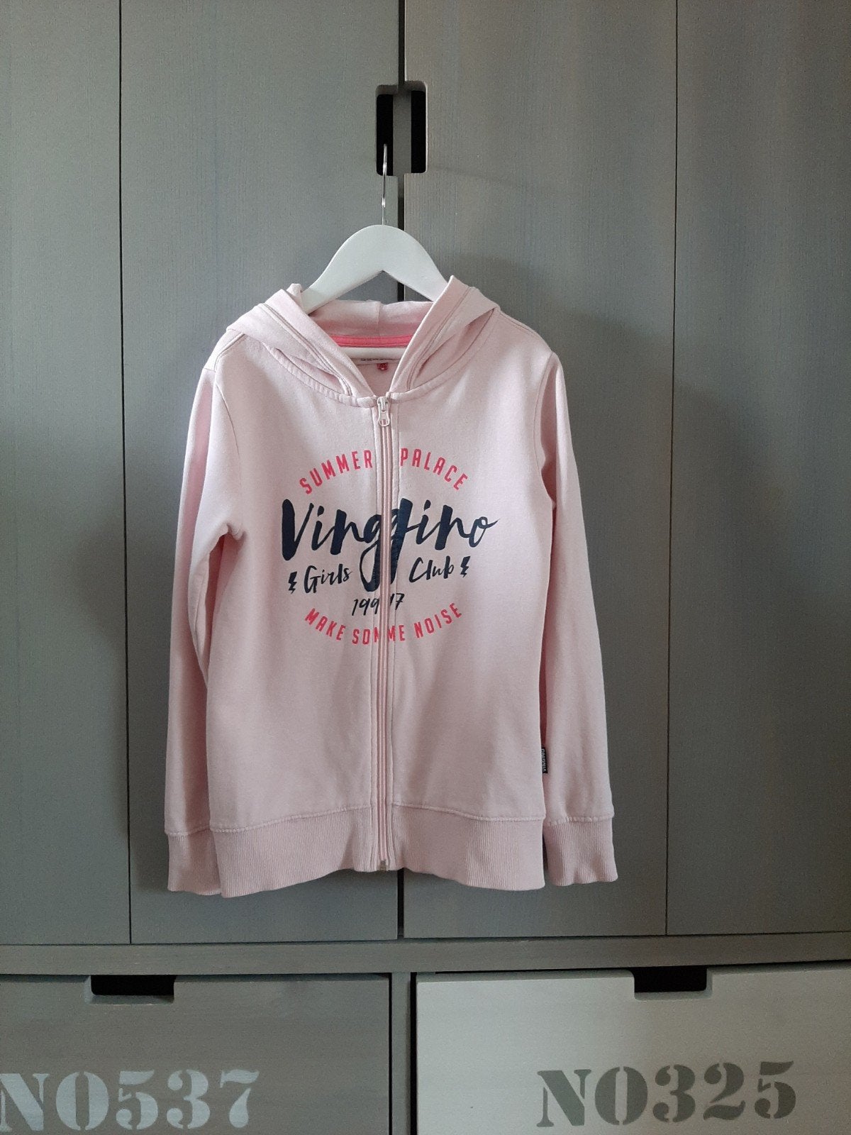 Vingino cest licht roze maat 140., Kinderen en Baby's, Kinderkleding | Maat 140, Meisje, Trui of Vest, Ophalen of Verzenden, Zo goed als nieuw
