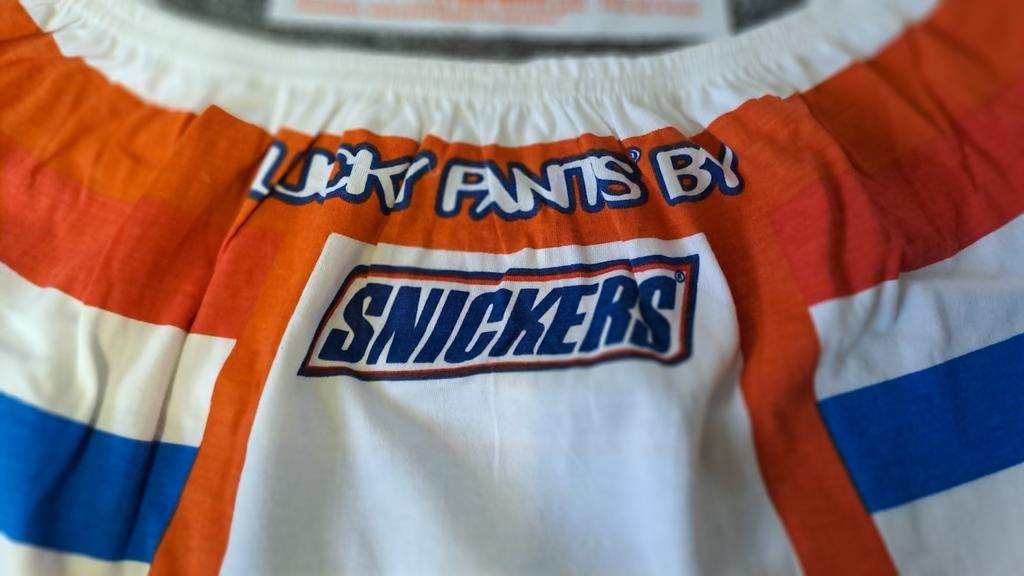 Vintage Snickers Lucky Pants - Nieuw, Verzamelen, Gebruiksvoorwerp, Nieuw, Mars, Incorporated, Ophalen of Verzenden