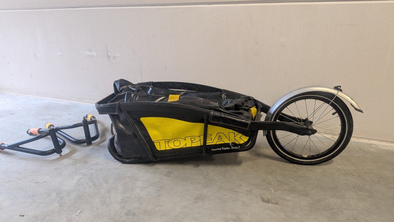 Topeak Journey Traveler fietskar met 2 aansluitbeugels, Fietsen en Brommers, Fietsaccessoires | Aanhangers en Karren, Ophalen