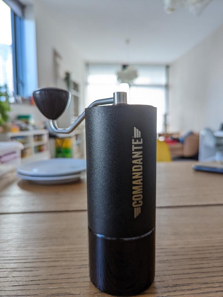 Comandante C40 MK3  Koffiemolen Zwart, Ophalen, Overige modellen, Koffiebonen, Zo goed als nieuw