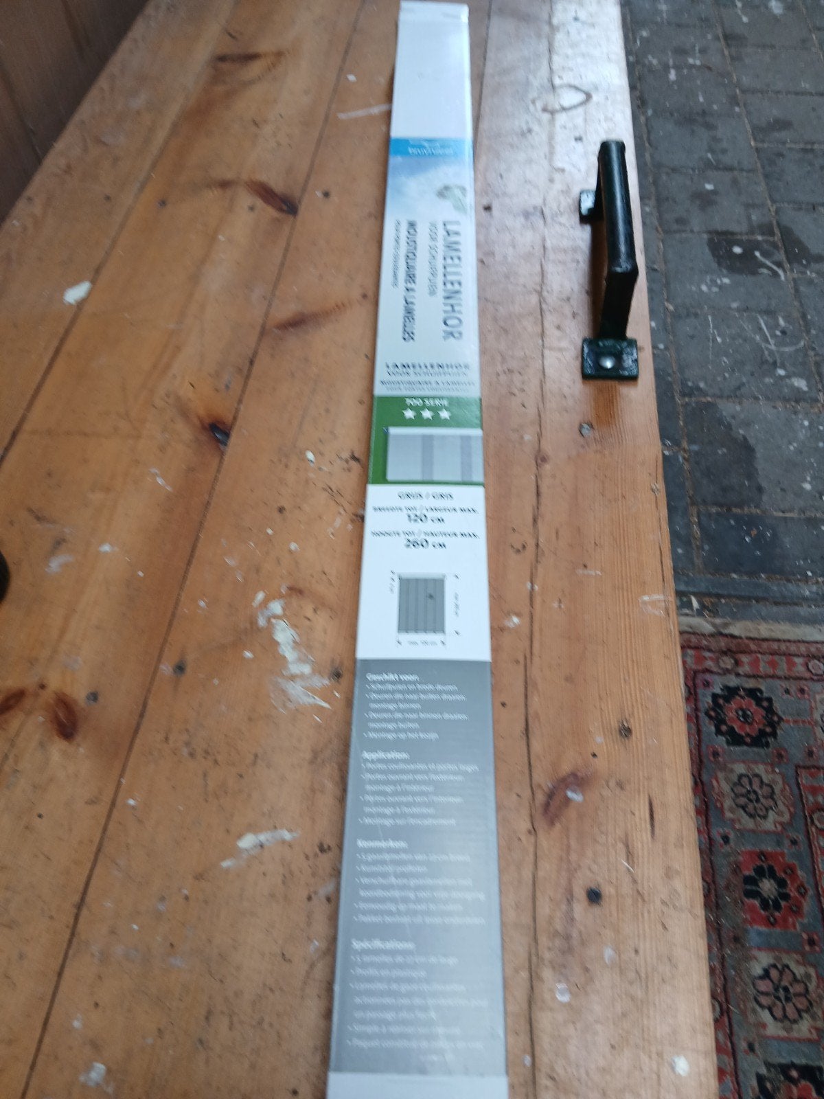 Bruynzeel Lamellenhor voor Schuifpuien - Max 120x260 cm, Doe-het-zelf en Verbouw, Ophalen of Verzenden