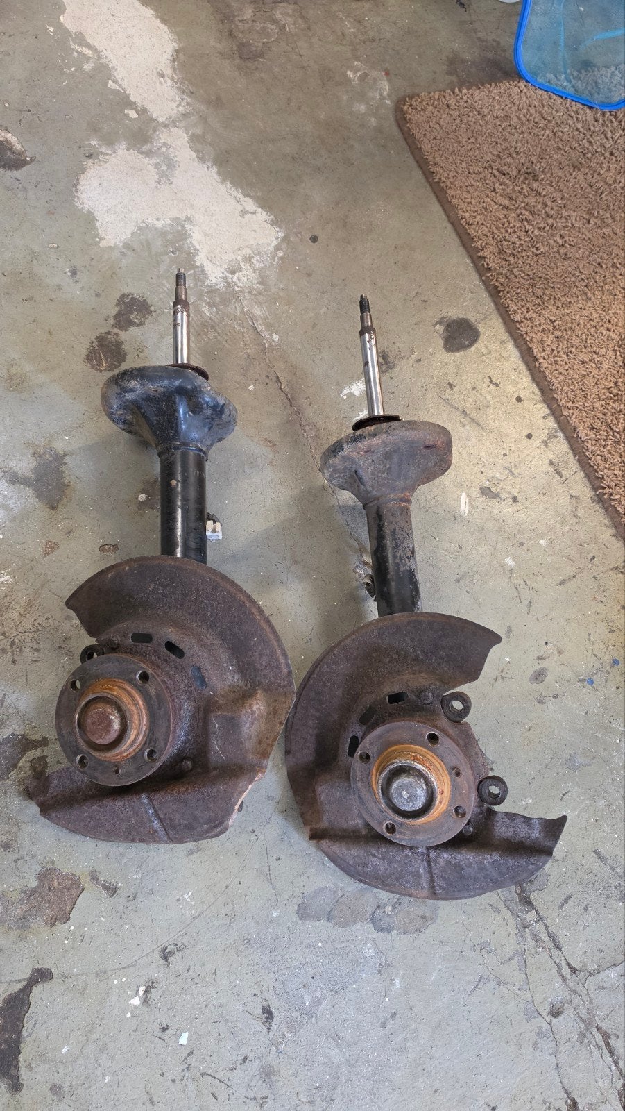 Bmw e30 51MM voorpoten, Ophalen of Verzenden, Gebruikt, BMW