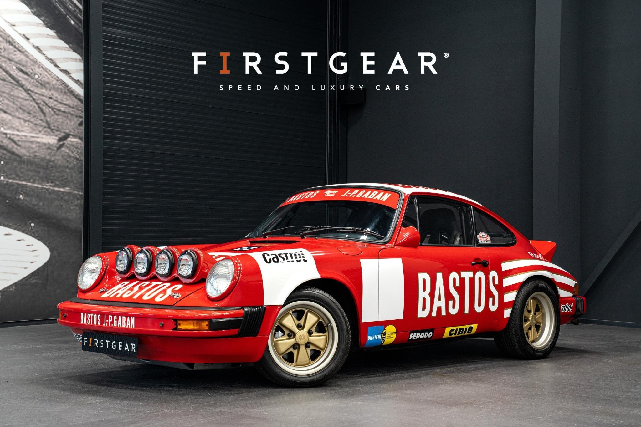 Porsche 911 2.2 T rally car *Rolkooi / Kuipstoelen / Origine, Gebruikt, Zwart, Bedrijf, Handgeschakeld