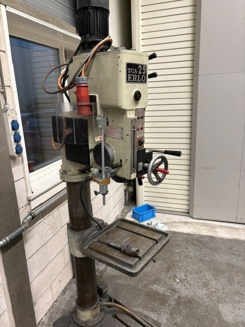 ERLO TCA-25 Kolomboormachine - Robuust en Betrouwbaar, Doe-het-zelf en Verbouw, Ophalen, Gebruikt, 600 watt of meer, Kolomboormachine