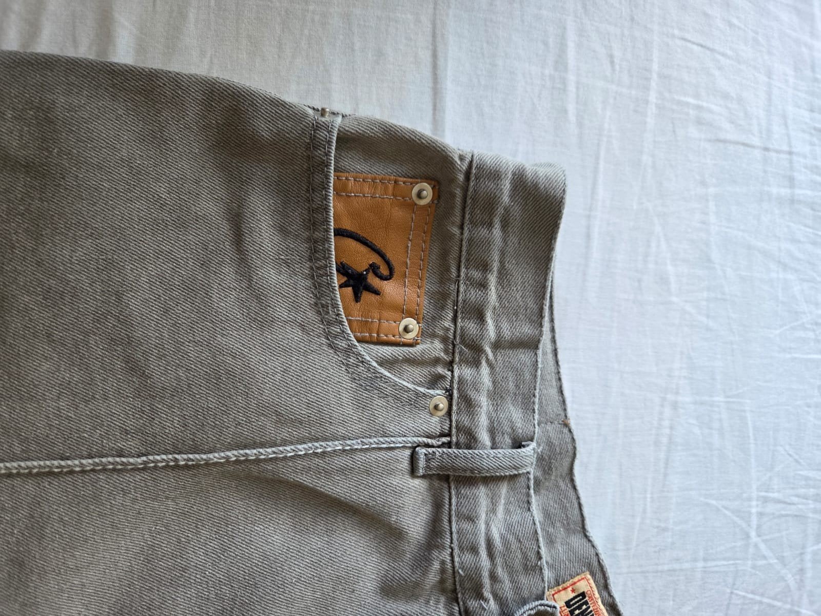 Denim genes broek driekwary, Ophalen of Verzenden, Nieuw, Blauw, W33 - W34 (confectie 48/50)