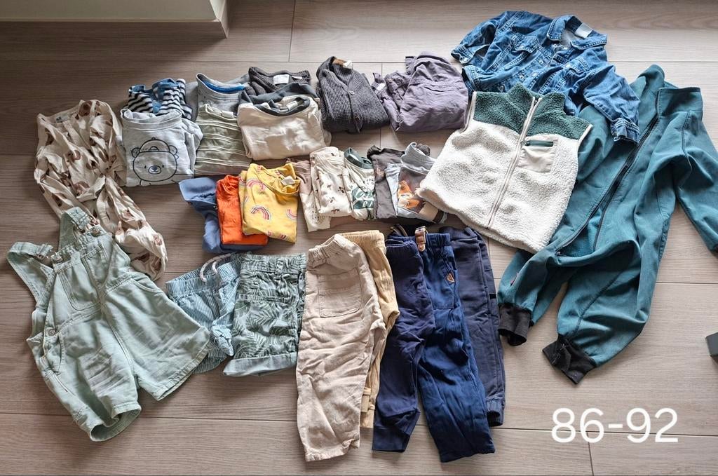 Grote kledingbundel voor jongens, maat 86-92, Kinderen en Baby's, Ophalen of Verzenden, Gebruikt, Diverse merken, Jongetje
