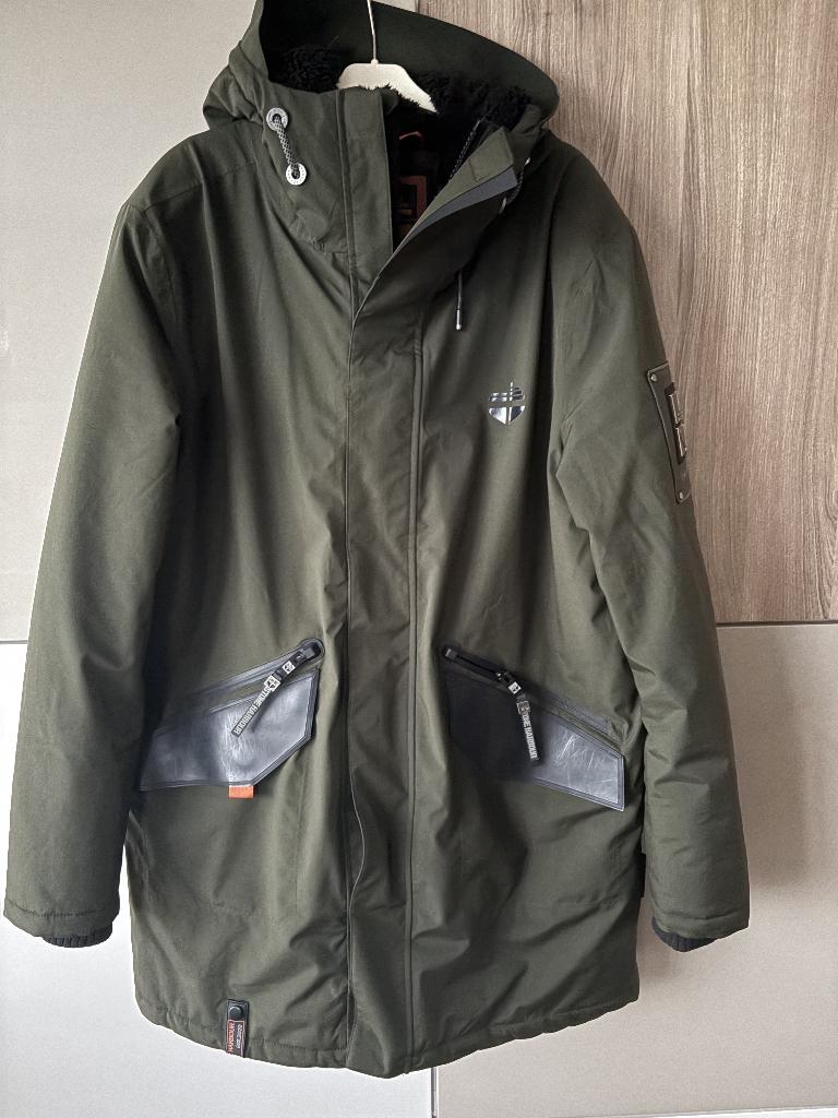 Te koop Stone Harbour ragaan winterjas, Ophalen of Verzenden, Zo goed als nieuw, Maat 52/54 (L), Groen