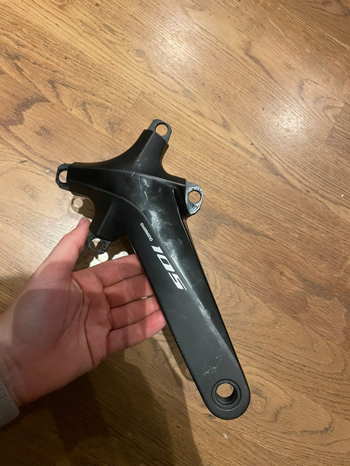 Shimano 105 crank R7000, Ophalen of Verzenden, Zo goed als nieuw