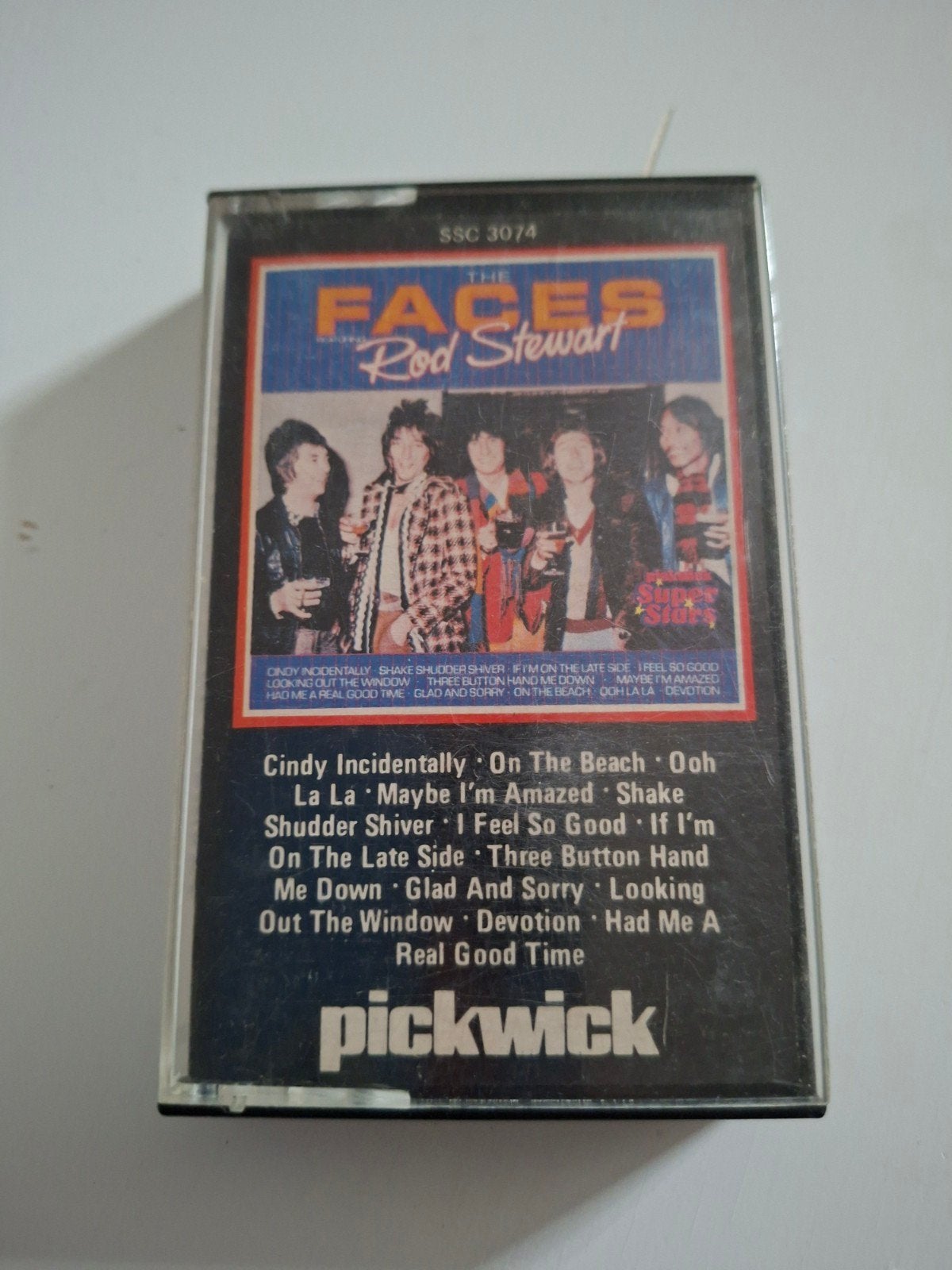 The Faces Rod Stewart Cassettebandje Pickwick SSC 3074, Gebruikt, 1 bandje, Ophalen of Verzenden, Origineel