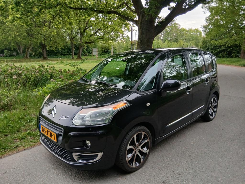 Citroën C3 Picasso 1.6 VTi Airco 89000km 2eig NAP Nieuwe Apk, Voorwielaandrijving, Stof, Zwart, 4 cilinders