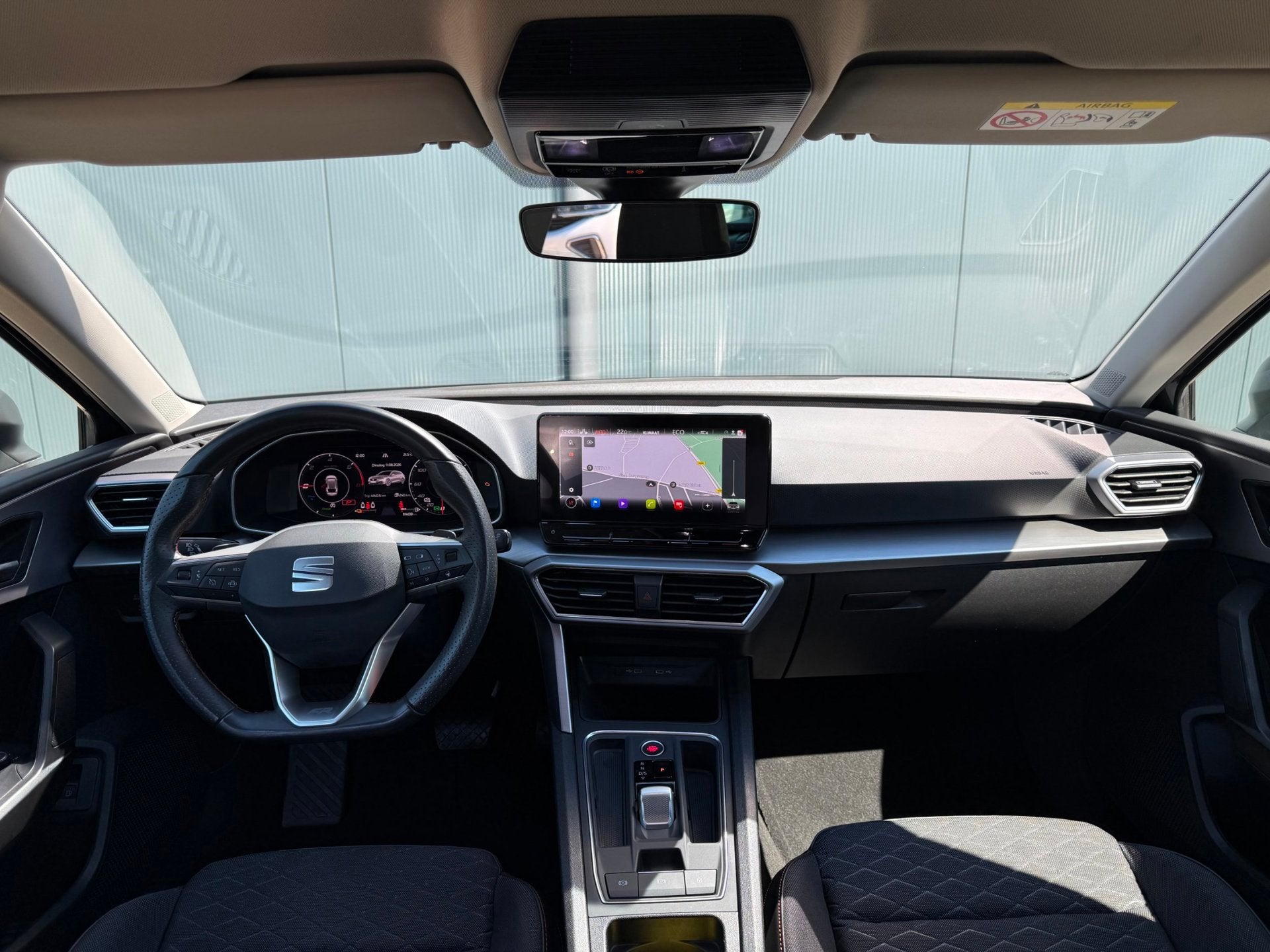 SEAT Leon Sportstourer 1.4 TSI eHybrid PHEV FR * Navigatiesy, 1556 kg, Stof, Gebruikt, Zwart