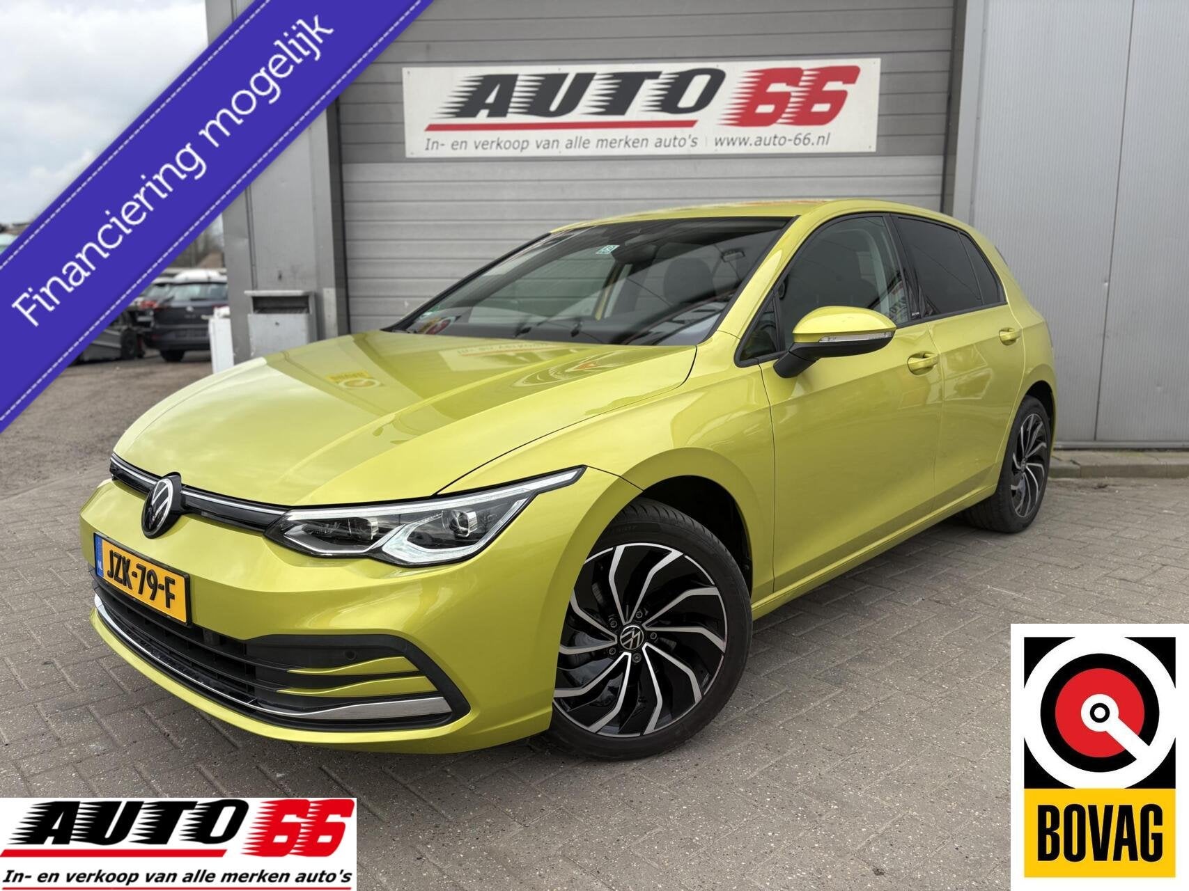 Volkswagen Golf 1.5 TSI Style, Voorwielaandrijving, Stof, 4 cilinders, Geel