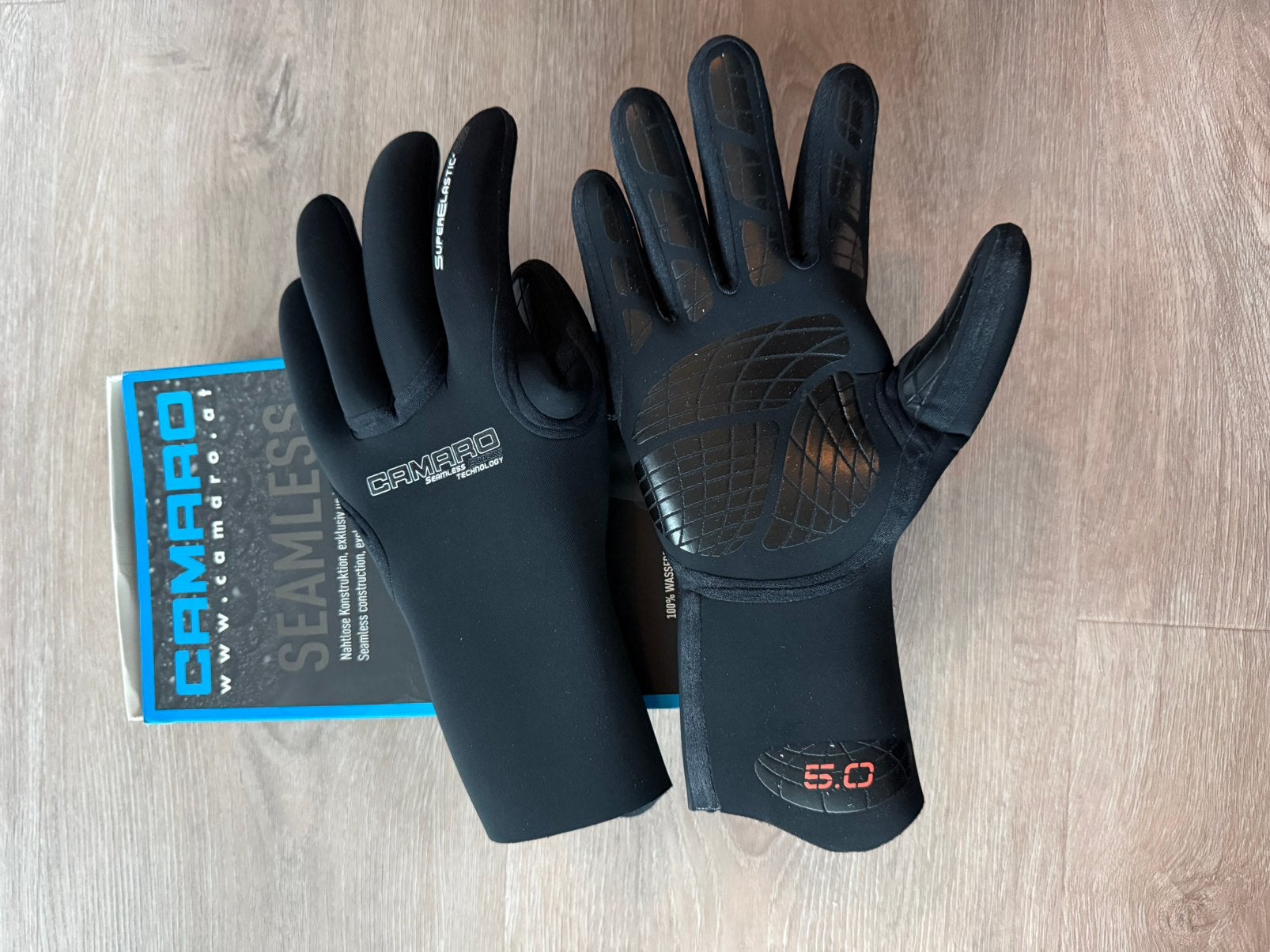 2 paar Camaro seamless bonding duik handschoenen 5mm XL, Ophalen of Verzenden, Nieuw, Duikpak
