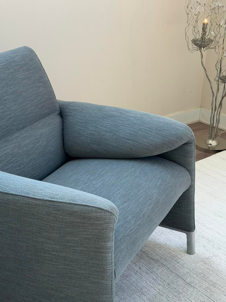 Leolux Felizia fauteuil showmodel 70% korting, Huis en Inrichting, Ophalen, Nieuw, 75 tot 100 cm, Stof