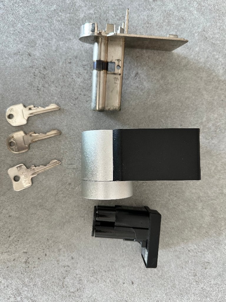 Nuki smart lock 3.0, Ophalen, Zo goed als nieuw, Rvs, Slot