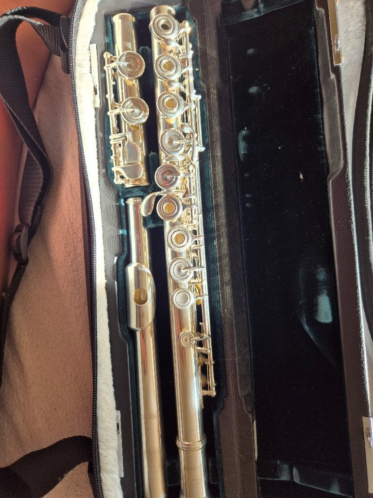 Azumi AZ S2-RE, Muziek en Instrumenten, Blaasinstrumenten | Dwarsfluiten en Piccolo's, Ophalen of Verzenden, Gebruikt, Dwarsfluit