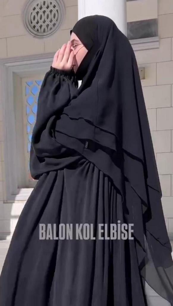 Khimar van Djasia , khimaar, jilbab, jalaba, hijab,sjaal, Kleding | Dames, Ophalen of Verzenden, Nieuw, Onder de knie