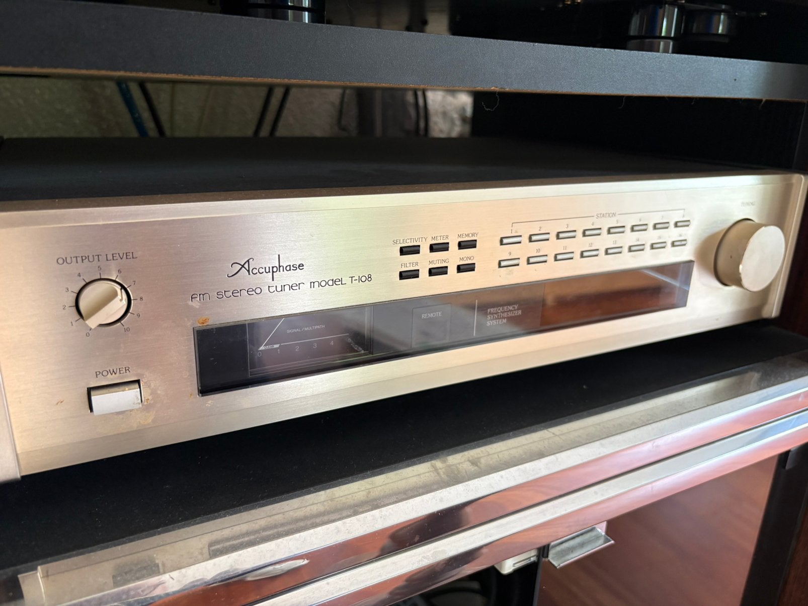 Accuphase FM Tuner T-108, Ophalen, Gebruikt