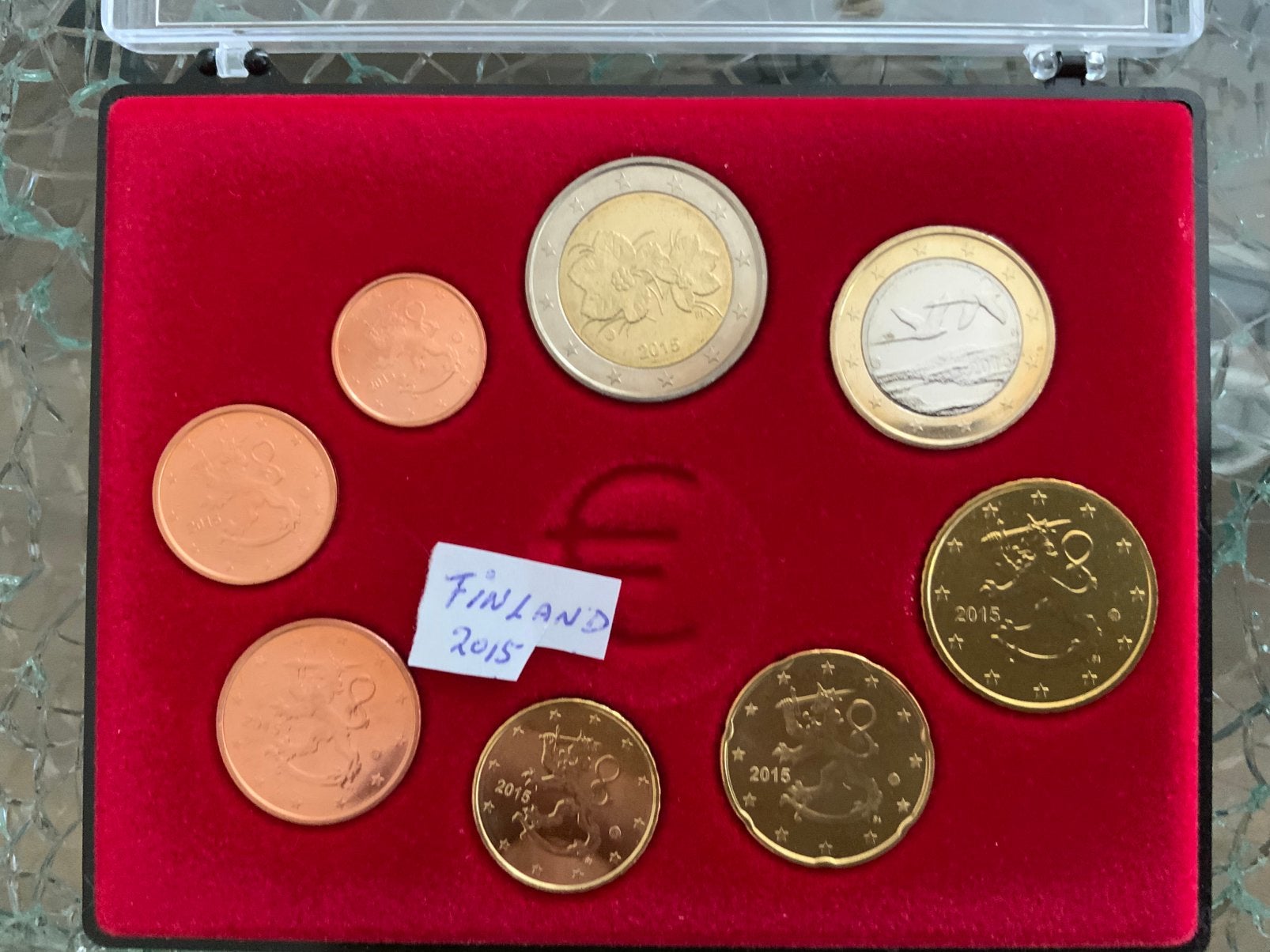 SETJE FINLAND 2x UNC., Postzegels en Munten, Munten | Europa | Euromunten, Ophalen of Verzenden, Finland, Overige waardes