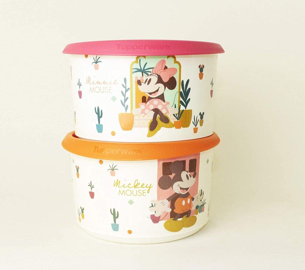 Tupperware Disnedozen Mickey en Mini 940ml (Set 2) Nieuw, Huis en Inrichting, Keuken | Tupperware, Nieuw, Bus of Trommel, Ophalen of Verzenden