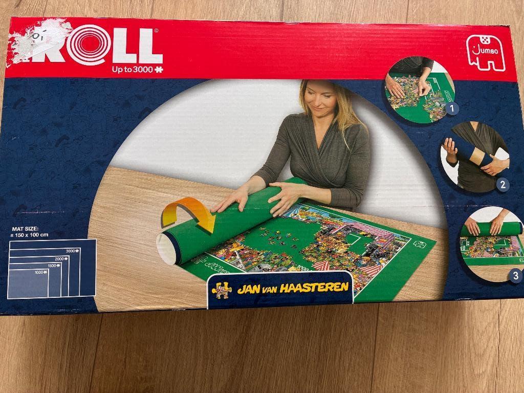 Jumbo Jan van Haasteren puzzel rol mat tot 3000 stukjes, Ophalen, Meer dan 1500 stukjes, Zo goed als nieuw, Legpuzzel