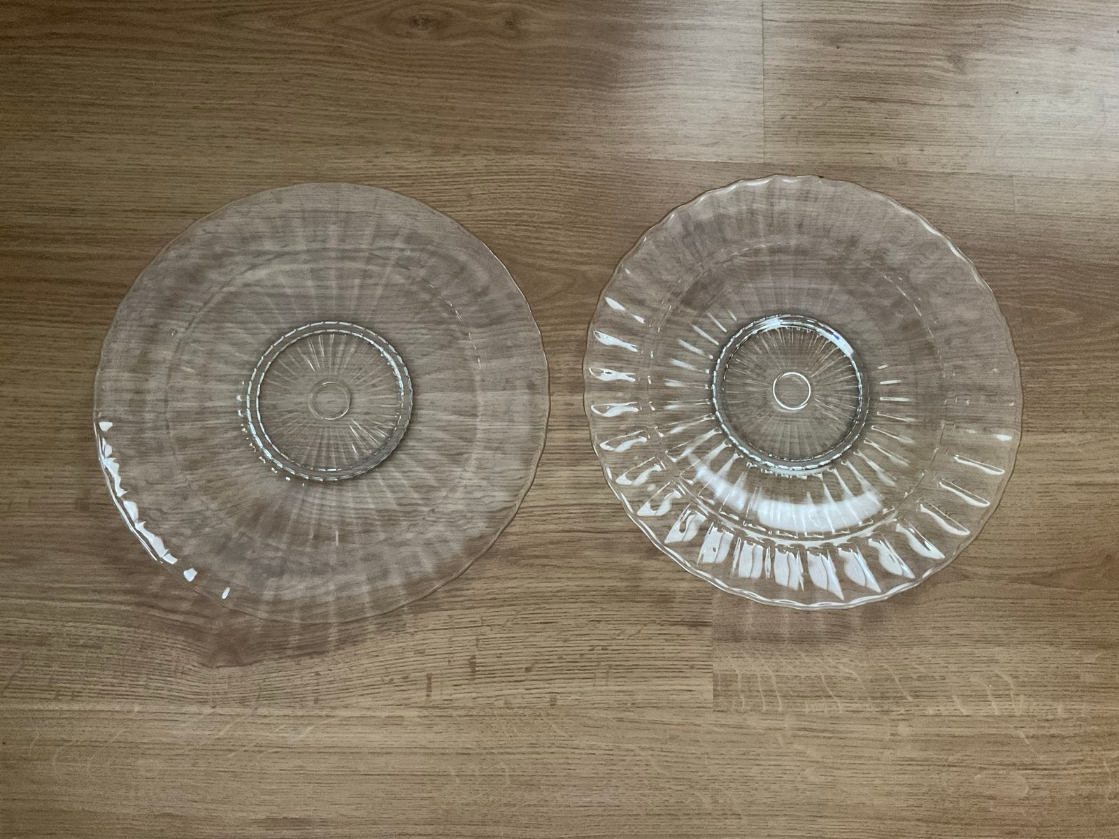 2 Gebakschep/presenteerschalen Hollandia Copier Leerdam, Ophalen of Verzenden