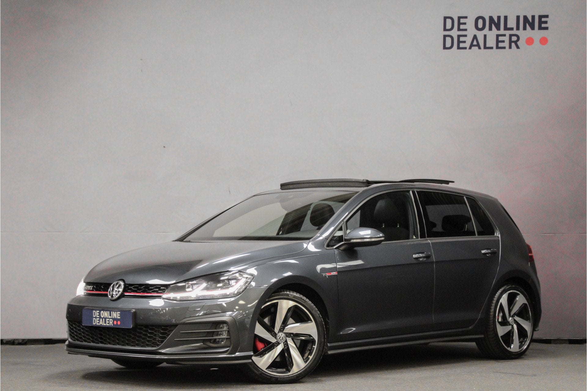 Volkswagen Golf GTI 2.0 TSI |Pano|Virtual|Carplay|Camera, Auto's, Gebruikt, Euro 6, 4 cilinders, Blauw