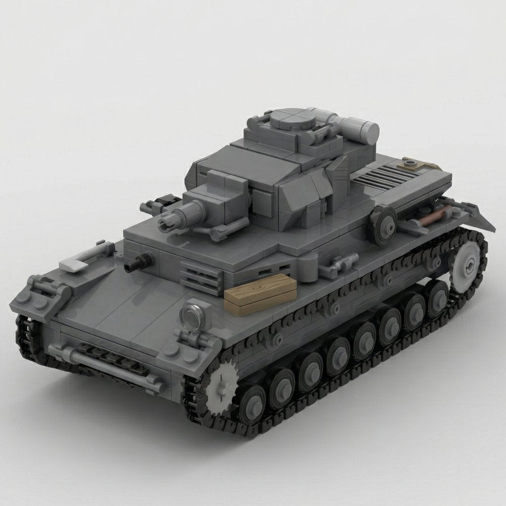 Lego Panzer IV ausf F - MOC, MOC (eigen creatie), Overige thema's, Lego, Nieuw