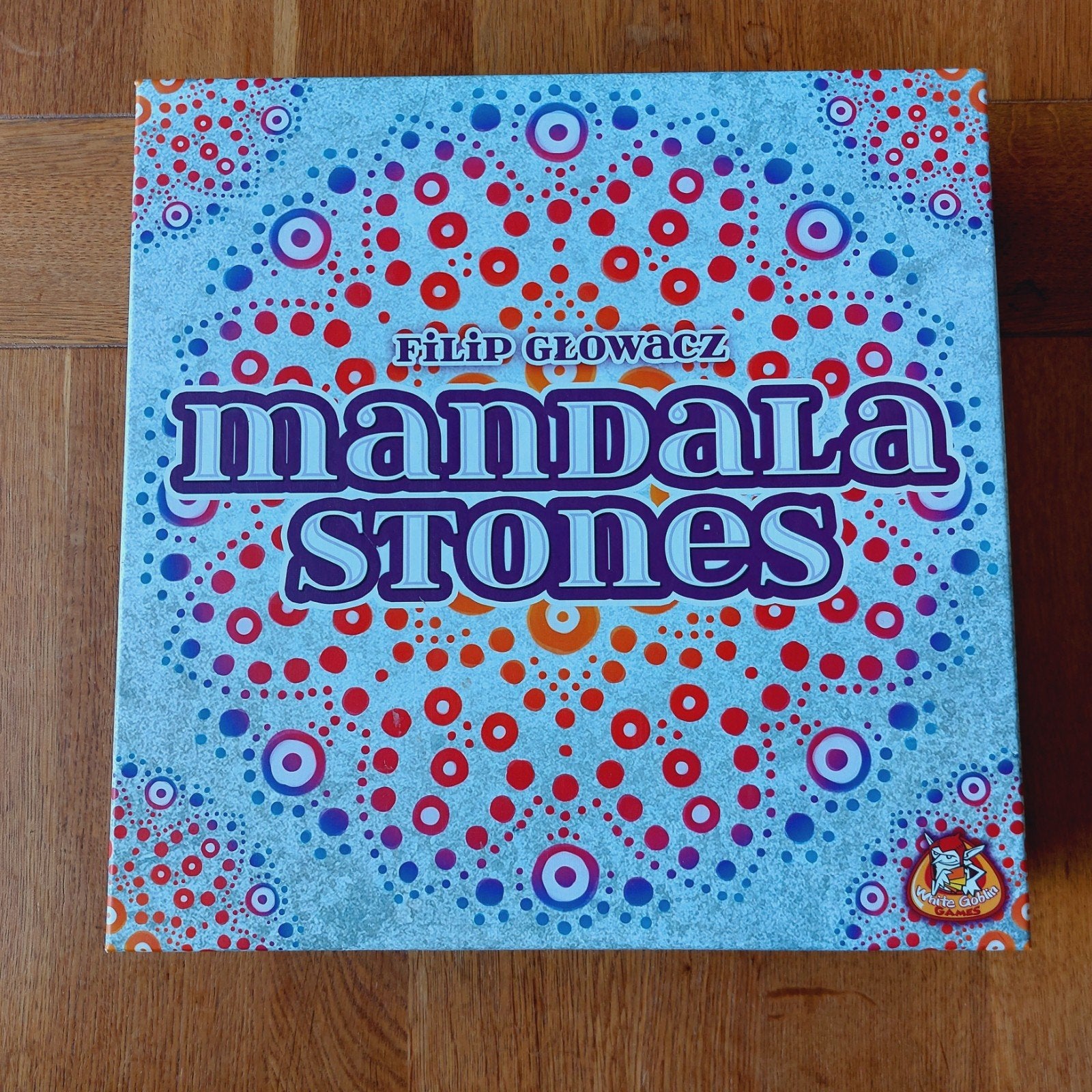 White Goblin Games Mandala Stones spel, Ophalen of Verzenden, Zo goed als nieuw, White Goblin Games