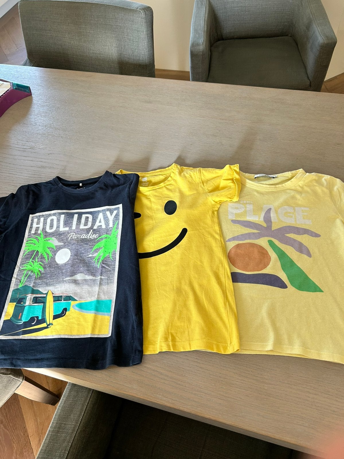 3 shirts maat 134/140 name it/sissyboy hema, Kinderen en Baby's, Kinderkleding | Maat 134, Ophalen of Verzenden, Zo goed als nieuw