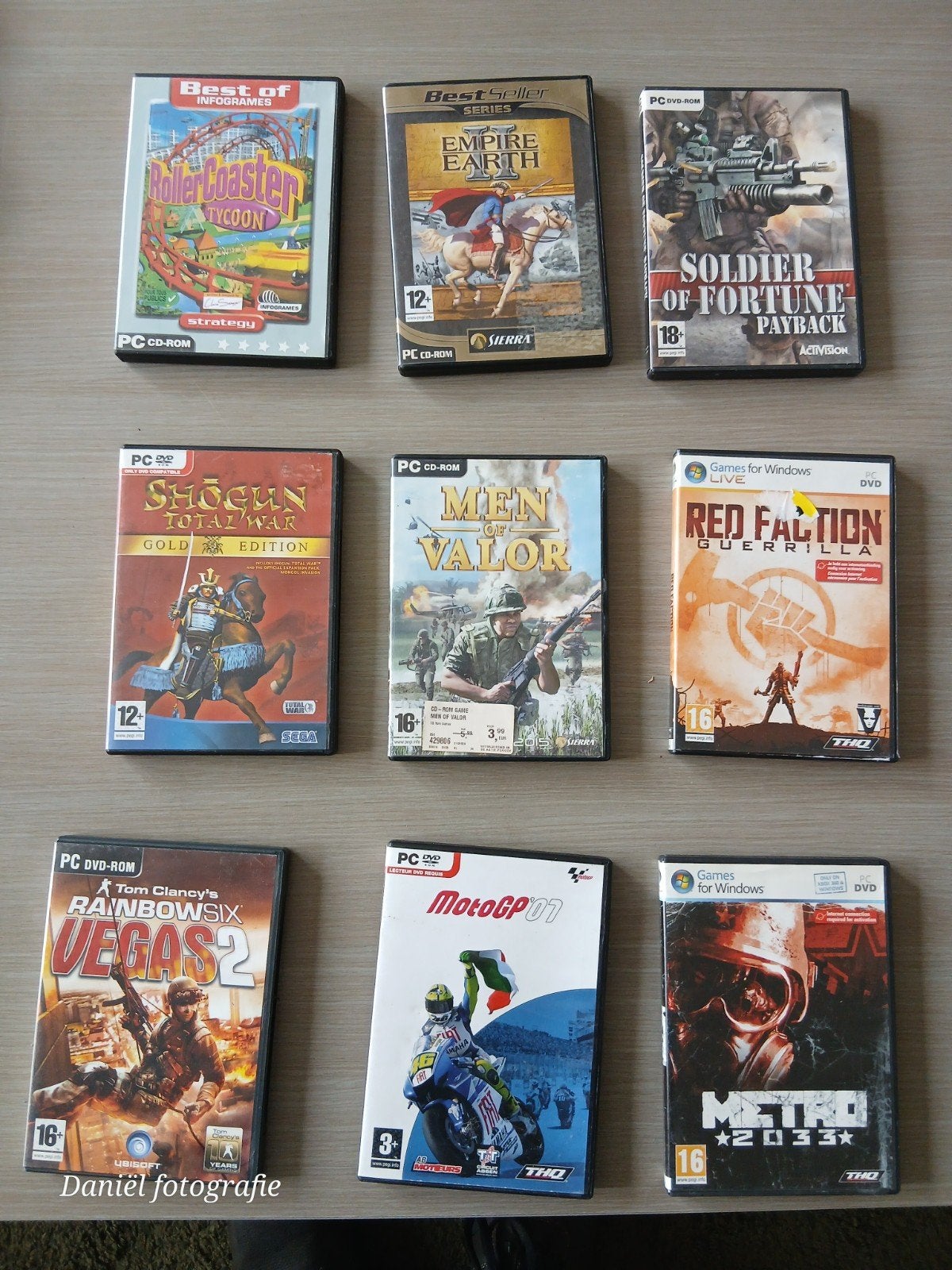 Diverse PC CD-ROM Spellen - Strategie, Actie, Race, Gebruikt, Overige genres, 1 speler, Ophalen of Verzenden