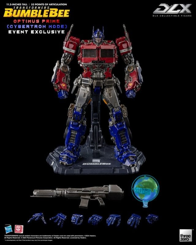 Threezero DLX event exclusive:Bee movie Optimus Prime, Verzamelen, Transformers, G1, Ophalen of Verzenden, Zo goed als nieuw, Autobots