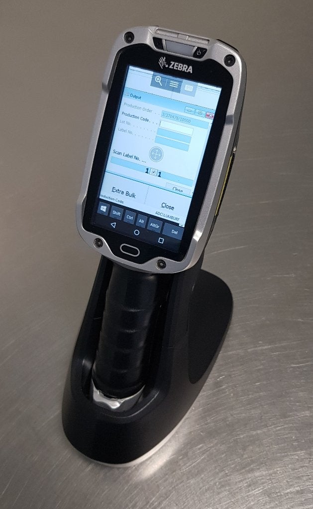 Zebra TC8000 Handscanner    / Randapparatuur, Ophalen, Android, Ingebouwde Wi-Fi, Zo goed als nieuw
