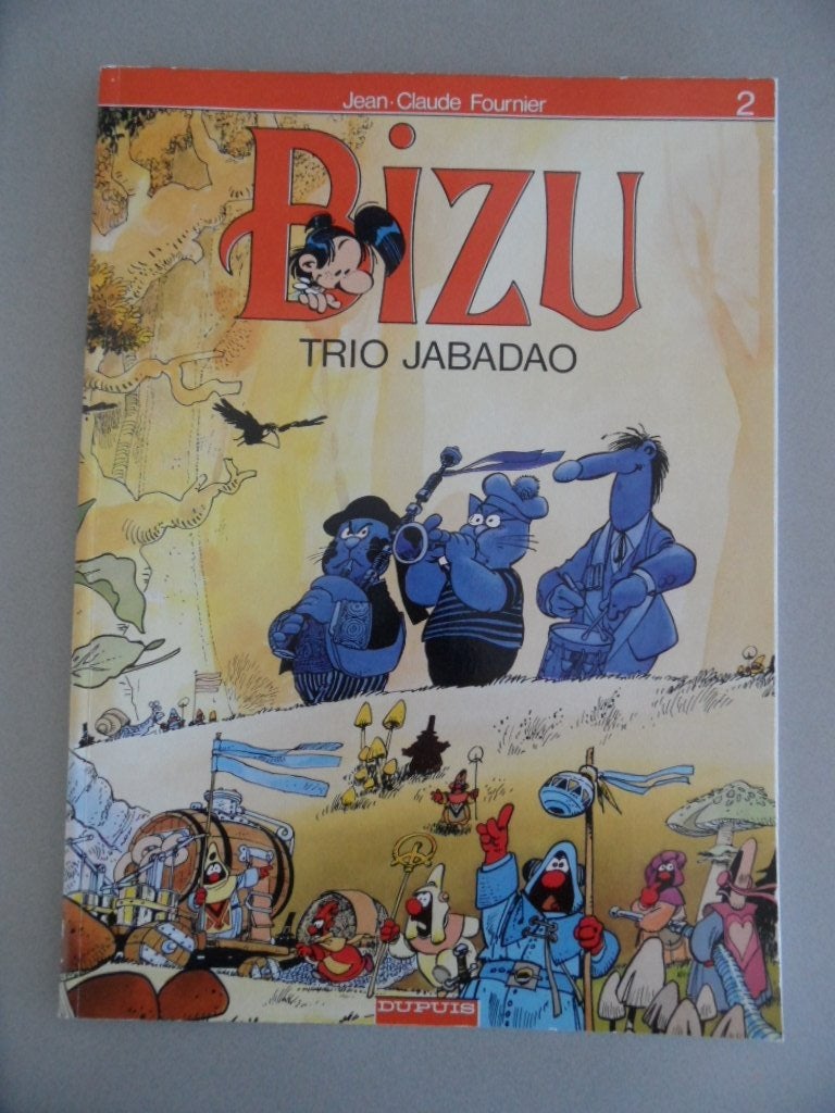 Bizu. Trio Jabadao. 1991, Eén stripboek, Ophalen of Verzenden, Gelezen
