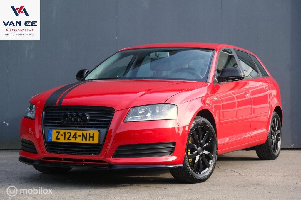 Audi A3 Sportback 1.4 TFSI Attraction Clima Cruise Facelift, Auto's, Audi, Voorwielaandrijving, Euro 5, 125 pk, Gebruikt
