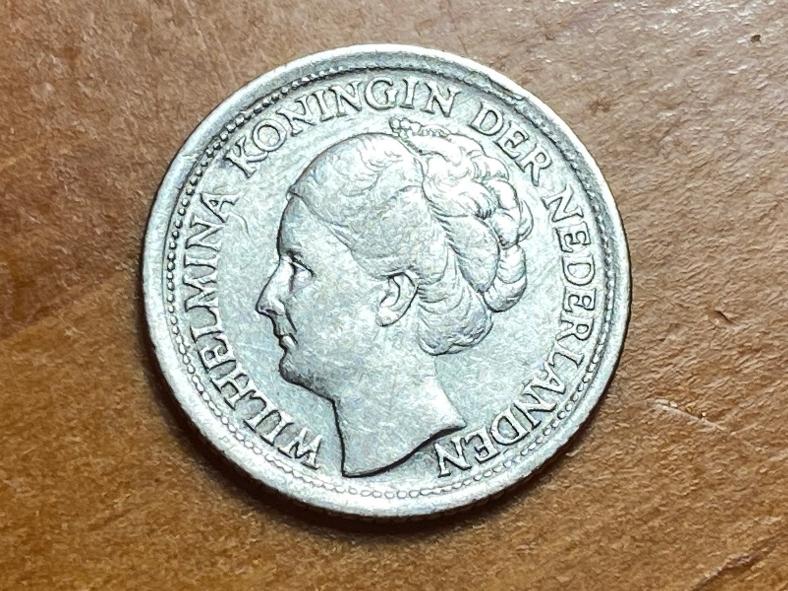 10 cent 1944 ES, Zilver, Ophalen of Verzenden, 10 cent, Koningin Wilhelmina