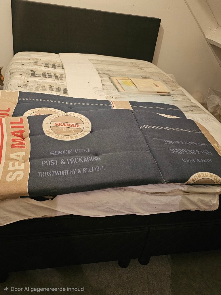 Boxspring 140x200 cm, Ophalen, Zwart, Tweepersoons, 140 cm