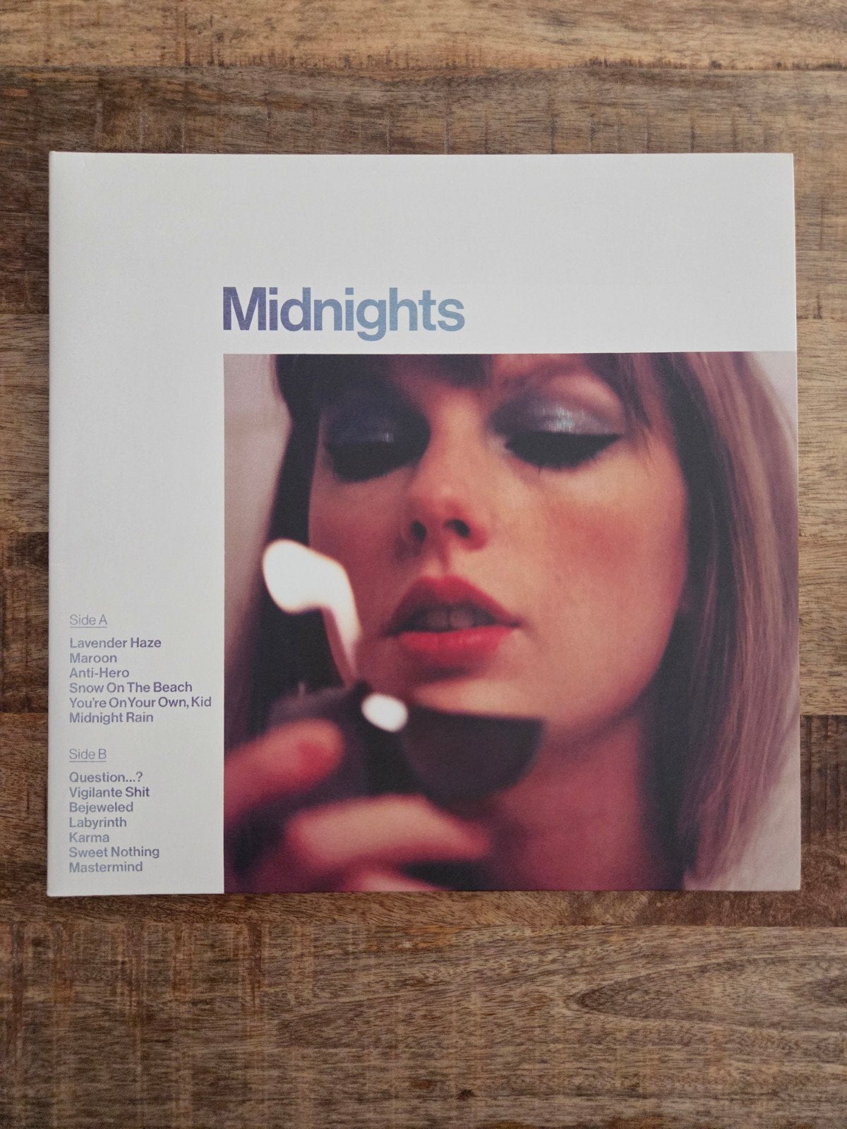 Lp Taylor Swift midnights, Cd's en Dvd's, Vinyl | Pop, Ophalen of Verzenden, Zo goed als nieuw, 12 inch