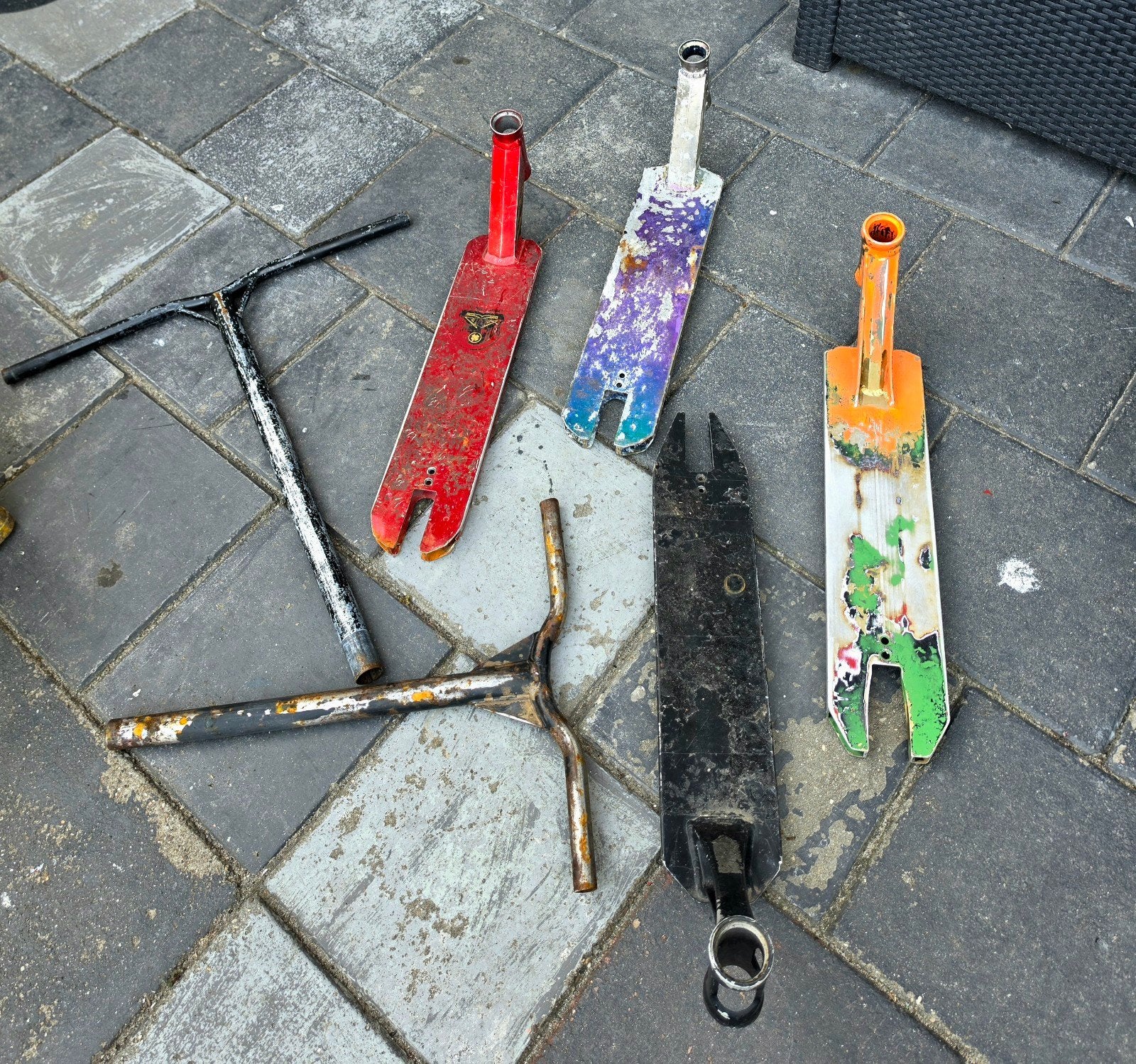Stunt step onderdelen, Ophalen of Verzenden