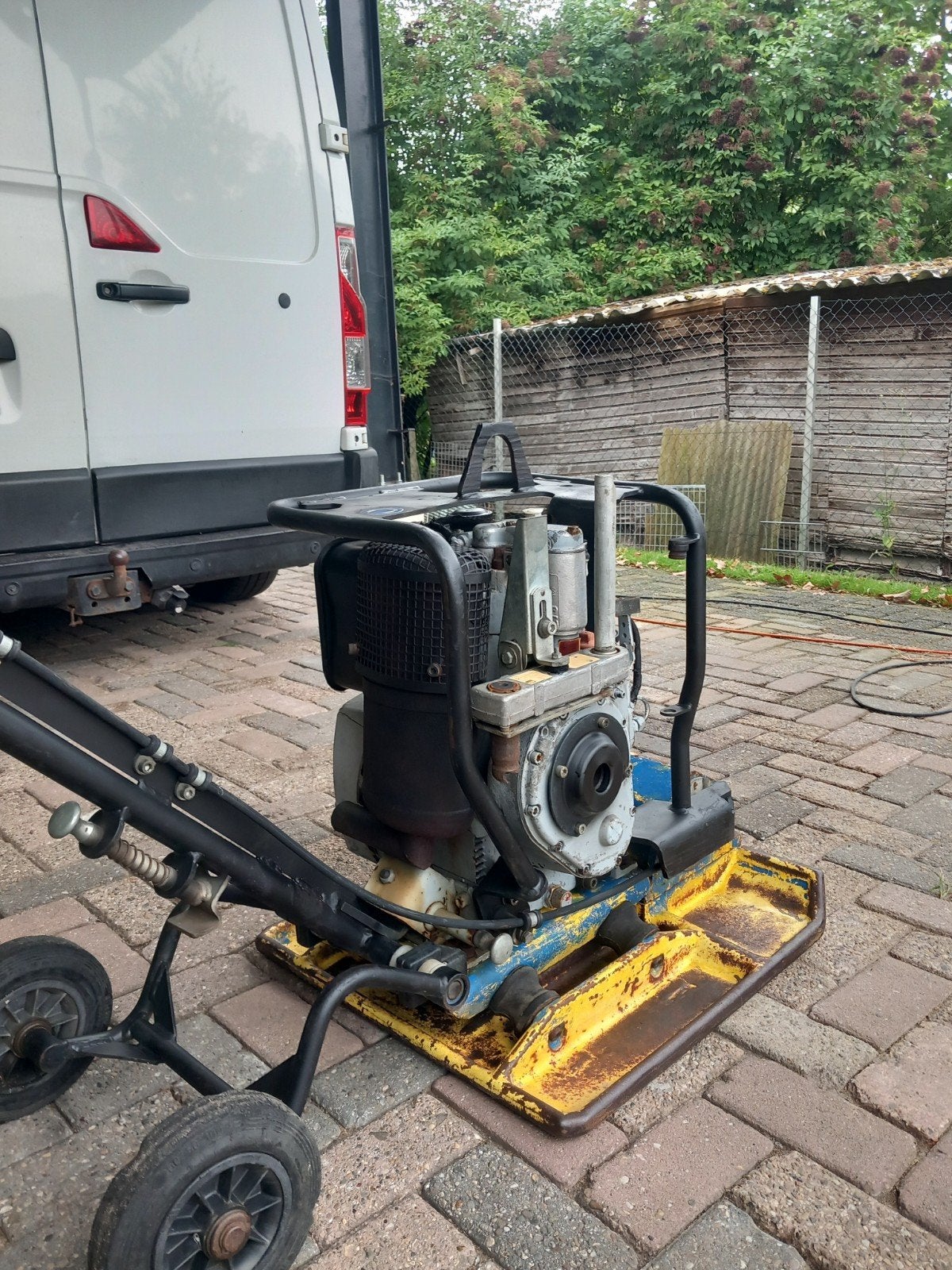 trilplaat wacker dps 3060, Ophalen of Verzenden, Zo goed als nieuw