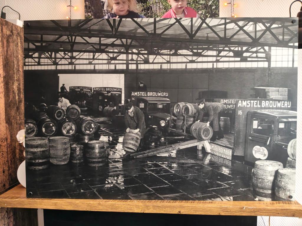 Amstel foto te koop, Ophalen