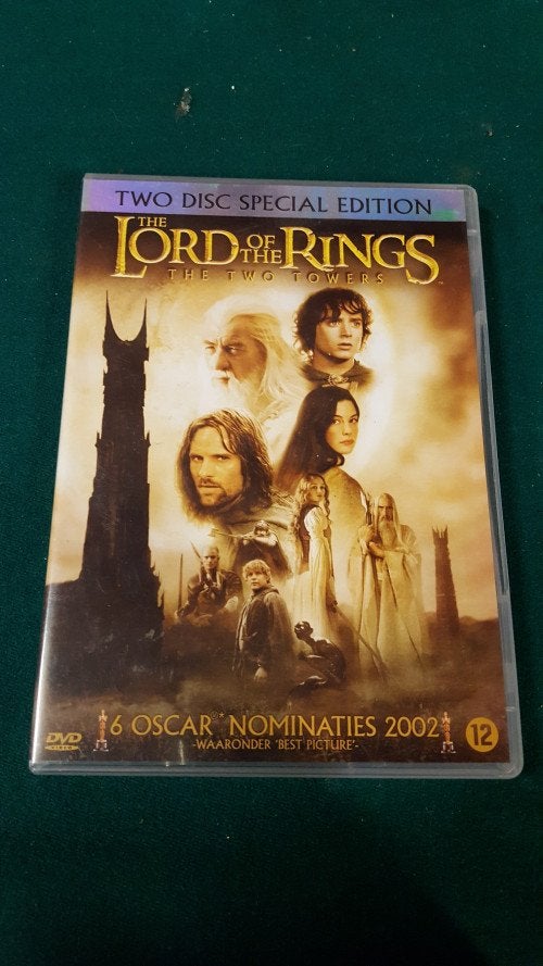 2 x dvd the lord of the rings, the towers, Ophalen of Verzenden