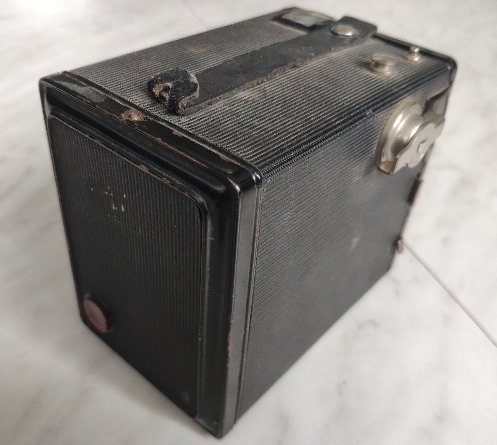 Kleine verzameling van 6 vintage antieke foto camera's, Verzamelen, Fotografica en Filmapparatuur, Ophalen, Voor 1940, Fototoestel