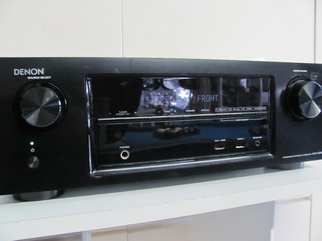Denon integrated network av receiver type:AVR-X1000, Audio, Tv en Foto, Versterkers en Receivers, Ophalen, Denon, Zo goed als nieuw